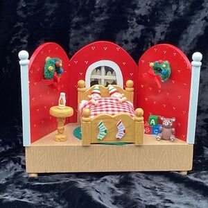 Vintage Christmas Music Box plays Jingle Bells